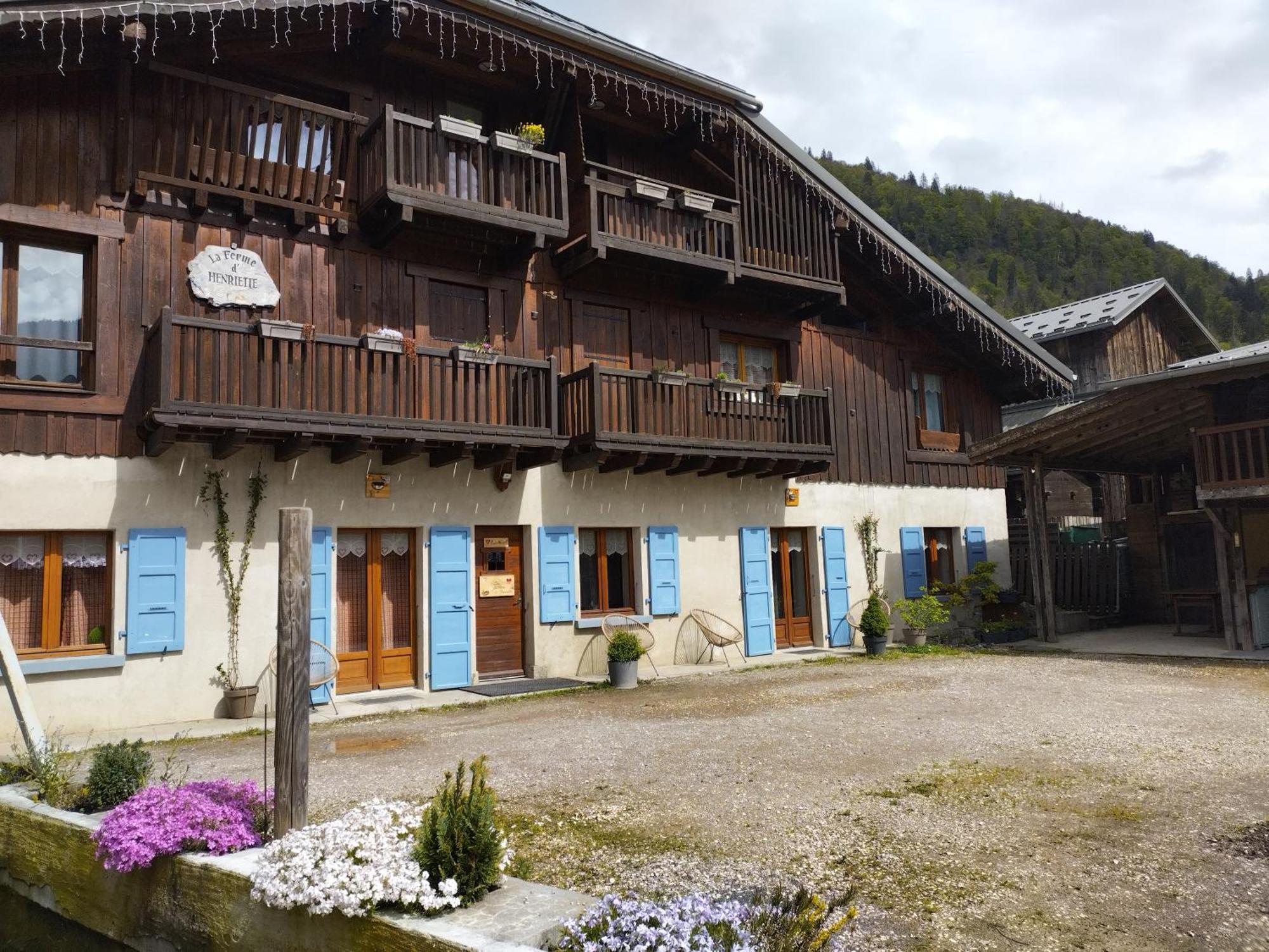 La Ferme d'Henriette, à Samoëns Vila Exterior foto
