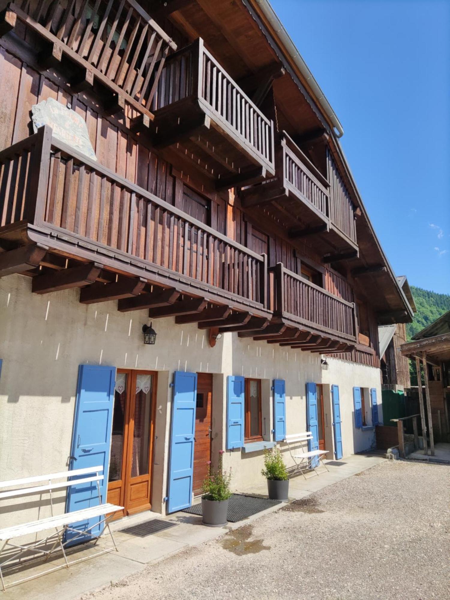 La Ferme d'Henriette, à Samoëns Vila Exterior foto